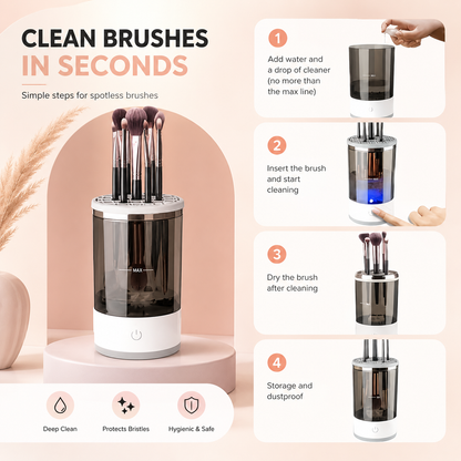 Beyond Radiance™ SpinClean Pro Electric Makeup Brush Cleaner