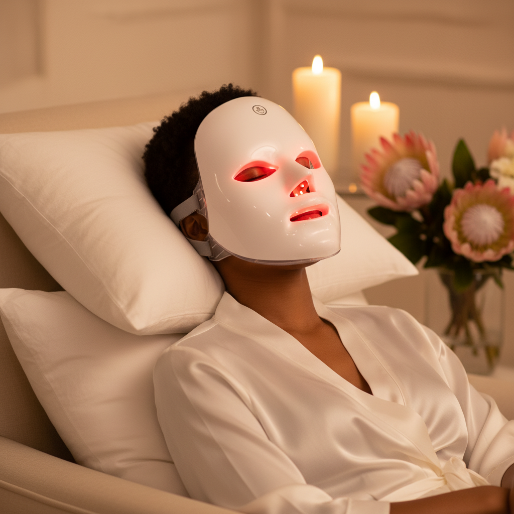 Beyond Glow Lifestyle Shot - Mask In Use